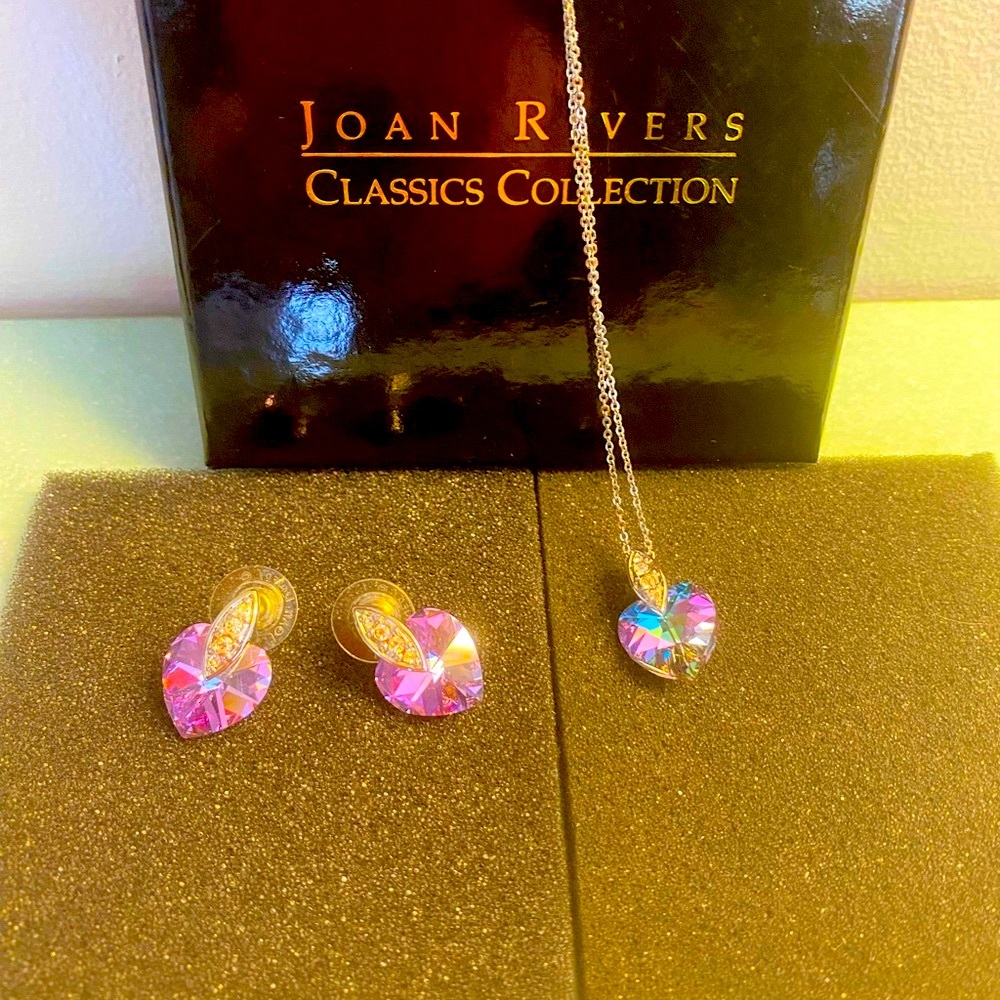 Brand New Joan Rivers necklace and earring set.